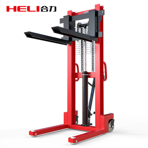 전동 팰릿 트럭 수동 포크리프트 핸드 팰릿 리프터 스태커 (2-3단 마스트, 1000-2000kg 용량) - Product Image 6