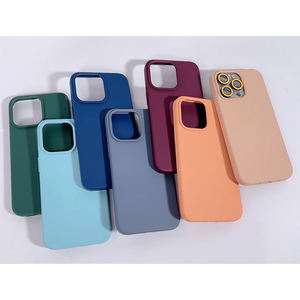 Para iPhone funda de teléfono funda de silicona personalizada funda de teléfono de silicona <span class=keywords><strong>con</strong></span> protector de lente para iPhone - Product Image 5