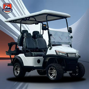 Chariot de golf tout-terrain 4 places de haute qualité Importation unique de Chine avec chariot électrique à batterie au lithium-ion garanti 4 sièges - Product Image 5