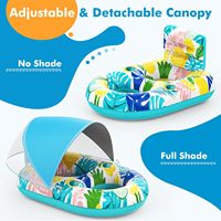 Chaise flottante gonflable pour adulte avec porte-gobelet Chaise longue gonflable pour piscine Planche flottante pour la natation