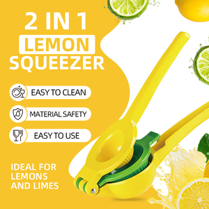 Bán hàng nóng xách tay hợp kim nhôm chanh Máy ép trái cây hộ gia đình nhà bếp của nhãn hiệu trái cây vắt nước trái cây chanh ép - Product Image 3
