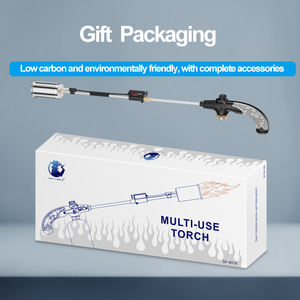 GF-8016 zhentanzhe mạnh mẽ hai phần vườn BBQ sân Propane làm cỏ Burner đánh lửa butan Torch nhẹ hơn dài - Product Image 5