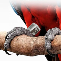 GPS pour oiseaux ultra léger 5,4 g, compétition professionnelle, longue durée de vie de la batterie, double positionnement, suivi en temps réel, localisateur de bague de patte pour animaux de compagnie avec précision de 2 cm