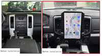 Unidad Principal Multimedia Automotriz de 14.5 Pulgadas para Dodge RAM 1500 2500 3500 2008-2012 con Android, Carplay Auto, WiFi y Estéreo 4G