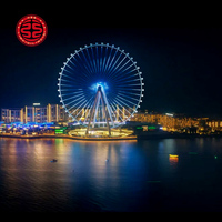 Gran Rueda Gigante con Cabina Climatizada para Parques de Atracciones, Tipo London Eye, para Venta