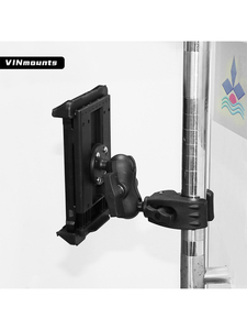VINmounts Bras à double douille 87 mm avec rotule de 1,5 pouce, réglable à 360°, en alliage d'aluminium, compatible RAM, pour caméra GoPro, tablette, vélo - Product Image 6
