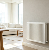 Radiateur hydronique rectangulaire mural en acier pour l'aménagement intérieur moderne - Systèmes CVC Saint-Lawrence