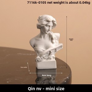 Ornamenti Angelo Stile Europeo, Statua Vintage, Piccola Angioletta Bianca, Decorazione da Tavolo per <span class=keywords><strong>Natale</strong></span> e Halloween, Oggetto d'Arte - Product Image 6