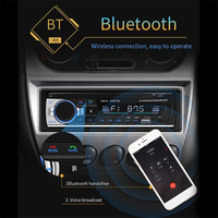 Monitor de coche portátil personalizado al por mayor, reproductor de Radio Estéreo USB BT FM, reproductor de cinta MP3 LCD para audio mono compatible con Bluetooth