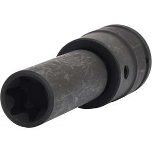 KS TOOLS - 450.0451 3/4'' <b>impact</b> bit <b>socket</b>, Torx E, long - EAN 4042146333273 <b>IMPACT</b> <b>SOCKETS</b> AND ACCESSORIES - Product Image 1