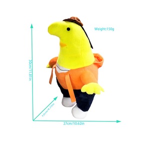 Muñeco de Peluche Rojo al por Mayor, Súper Suave, No me Abrazes, me Asusto, Muñeco Meme, Ecológico, Lavable, Envío Rápido para Dropshipping - Product Image 2