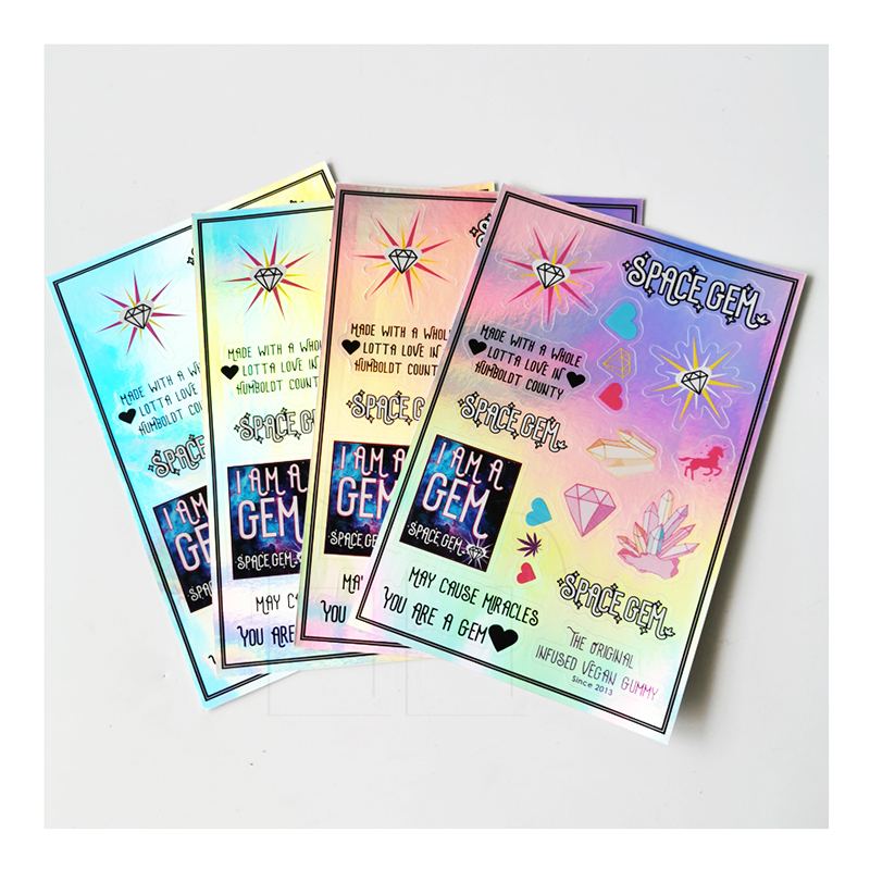 Holographique arc-en-ciel