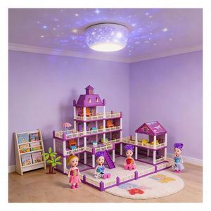 Kit créatif de décoration pour maison de poupée en plastique et bureau - Ensemble de meubles et jouets en PVC - Product Image 6