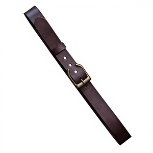 Comprar Online Cinturón Vintage para Mujer con Hebilla de Pin, Liso o Estampado, de Cuero de Búfalo, Cuadrado, de Acero, Impermeable, Duradero, Ecológico, al por Mayor - Product Image 3