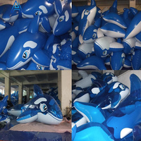 Vente en gros d'usine, flotteur gonflable en forme de requin blanc, bateau de piscine avec poignée, personnalisation OEM