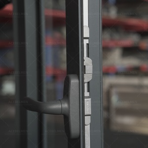 Progetto Villa Personalizzato con Finestre e Porte Isolate, Finestre <span class=keywords><strong>a</strong></span> Battente in Alluminio con Doppi Vetri Insonorizzati - Product Image 4