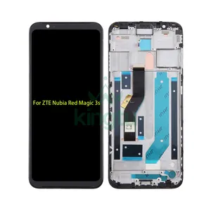 Mobiele Telefoon Amoled Materiaal Lcd Touchscreen Vervanging Display Voor Zte Nubia Rode Magie 3S Met Digitizer Volledige Montage