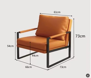 Chaise de loisirs moderne en tissu, durable, portable, bon marché, pour la maison, le bureau, le salon, l'appartement, l'hôtel, l'école, la chambre à coucher - Product Image 3