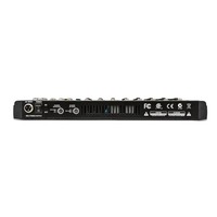 Console de mixage audio professionnelle 12 canaux 48V avec fonction ECHO, enregistrement musical et mode ordinateur, alimentation fantôme
