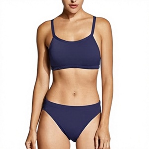 Women <b>Bikini</b> Set Custom Two Piece Swimwear Beachwear Summer Vacation Swimsuit Fashion Swim Set Wholesale OEM Apparel Manufacture - Product Image 3