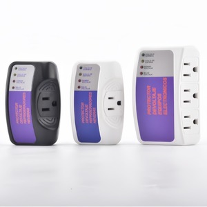 120V/220V South American Style Voltage Protection Socket for Household Appliances Refrigerators Copper PC Material <b>Single</b> AC LCD - Product Image 4