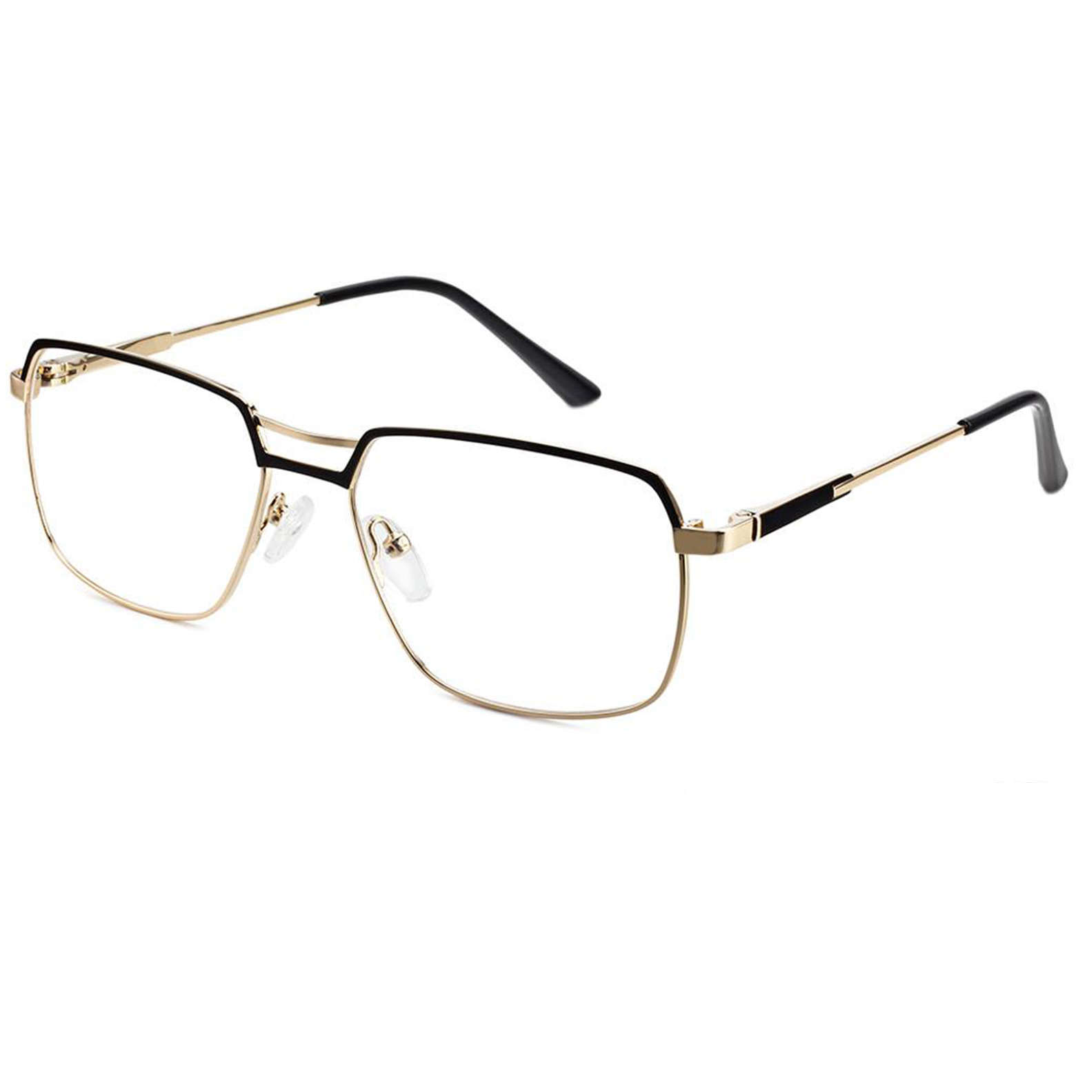 lentes oftalmicos Wholesale Custom Lightweight Optical Metal Eyewear Eyeglass Frames Safety