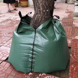 Bolsa de Riego por Goteo de PVC Verde Resistente de 20 Galones para Árboles de Jardín - Product Image 2