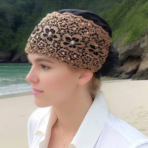 Wholesale Custom Soft Elastic Hijab Adjustable Muslim Stretch Headscarf Full-Coverage <b>Shawl</b> Cap Full Neck Coverage for Women - Product Image 3