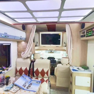 China lujo mini autocaravana todoterreno campistas <span class=keywords><strong>autocaravanas</strong></span> RV <span class=keywords><strong>furgonetas</strong></span> vehículo recreativo hogar para sal - Product Image 6