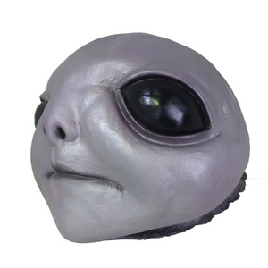 Máscara de látex Alien Platinum Son estilo Elden Ring, máscara completa para disfraz de Halloween, accesorios DIY, uso en las cuatro estaciones - Product Image 2