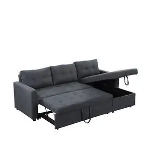蒲团沙发床可转换沙发家庭影院折叠沙发床带储物