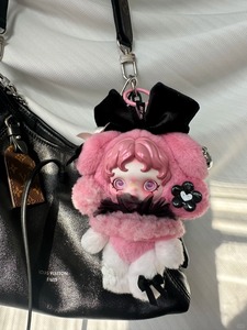 Nuevo Producto 100% Auténtico POPMART SKULLPANDA My Melody Coolomey Lindo Peluche de Dibujos Animados Llavero de Juguete de Regalo - Product Image 6