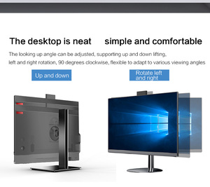 Directo de fábrica barato I3 I5 I7 I9 todo en uno computadora de escritorio conjunto completo LCD trabajo de oficina de negocios - Product Image 4