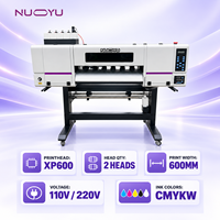 Imprimante DTF A1 60 cm à double tête d'impression XP600, machine de transfert de film PET certifiée CE, imprimante numérique textile 600 mm, Hansen Board