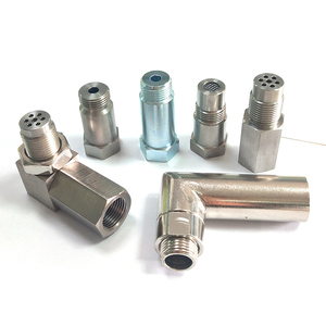 <strong>CNC</strong> <strong>Turning</strong> Machining Auto <strong>Parts</strong> <strong>Sensor</strong> Adapter M18X1.5 Thread Bung Mini Catalyst Converter <strong>Spacer</strong> for Exhaust Catalyst Lambda - Product Image 2