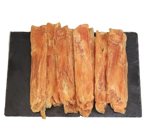 100% doğal organik yumuşak tavuk meme sarsıntılı kuru köpek tavuk fileto aperatif gıda toptan evcil hayvan ödül maması köpek çiğnemek - Product Image 1