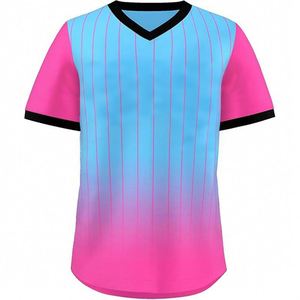 เสื้อกีฬาออกแบบฟรีจากโรงงาน รับผลิตเสื้อเบสบอลสำหรับเยาวชนสำหรับกิจกรรมกลางแจ้ง - Product Image 5