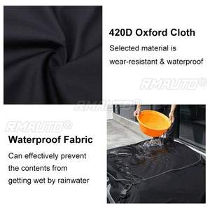 Sac de toit de voiture 155x110x45cm en Oxford 420D, sac de rangement étanche pour bagages de toit, sac de voyage étanche pour SUV et voitures - Product Image 4