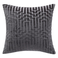 Housse de coussin tissée vintage de luxe avec fermeture éclair invisible, écologique, antibactérienne, couleur personnalisée pour la maison et l'hôtellerie