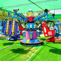 DH Time & Space Jump, machine de saut gonflable commerciale en fibre de verre et acier pour enfants, pour centres commerciaux et foires
