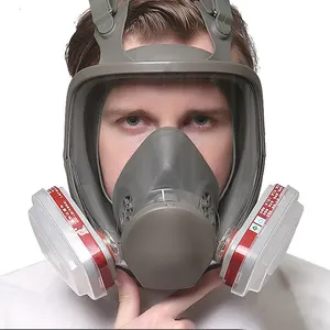 Máscara de proteção respiratória UT 6800 Máscara de gás 6800 Respirador Facepiece Respirador De Mascara Careta completa