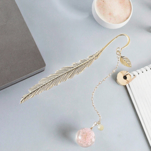 ที่คั่นหนังสือรูปดอกไม้แห้ง รักษ์โลก ทันสมัย สำหรับนักเรียน/นักศึกษา ใช้สำหรับอ่านหนังสือ ทำเครื่องหมายหน้าหนังสือ ที่คั่นหนังสือโลหะ - Product Image 3