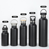Gourde isotherme portable en acier inoxydable à double paroi, sans BPA, pour le sport, maintient les boissons au chaud ou au froid pendant 12 à 24 heures, idéale pour les voyages