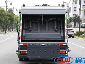 <span class=keywords><strong>Camion</strong></span> à compression Isuzu 4x2, <span class=keywords><strong>camion</strong></span> de collecte et de transport de déchets urbains pour la vente à l'étranger - Product Image 6