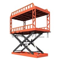 Plateforme élévatrice de stationnement de voitures à double étage homologuée CE, élévateur de voiture de haute qualité pour sous-sol