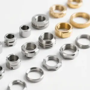 कस्टम शिकंजा 5 अक्ष धातु सीएनसी मशीनिंग पीतल एल्यूमीनियम स्टेनलेस स्टील मिलिंग मोड़ भाग सीएनसी मशीनिंग केंद्र सेवा - Product Image 2