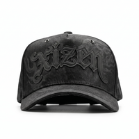 Spedizione Gratuita Cappello da Baseball Nero Unisex per Adulti con Visiera Curva a 5 Pannelli Thirty One Hats LA Gorra DMG Hats The Magician 31 Hats