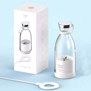 Presse-agrumes portable de haute qualité, <span class=keywords><strong>TikTok</strong></span>, vente chaude, rechargeable, USB, sans fil, mini-bouteille, mixeur à jus sportif - Product Image 6