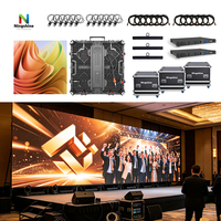 Écran LED de scène intérieur haute résolution P1.95-P3.9 500x500mm, affichage LED mobile, luminosité 800 nits