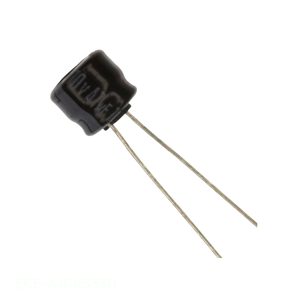 Authorized Distributor CAP ALUM 33UF 20% 16V RADIAL TH ECE-A1CKS330 Through Hole 33 uF <b>Capacitor</b> - Product Image 1